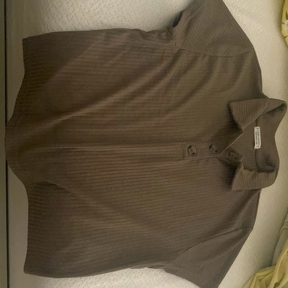 Paper Crane Large Collar Shirt